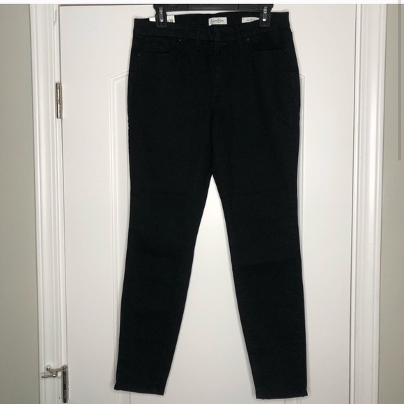 NWT Jessica Simpson Black High Rise Skinny Jeans - Picture 2 of 5